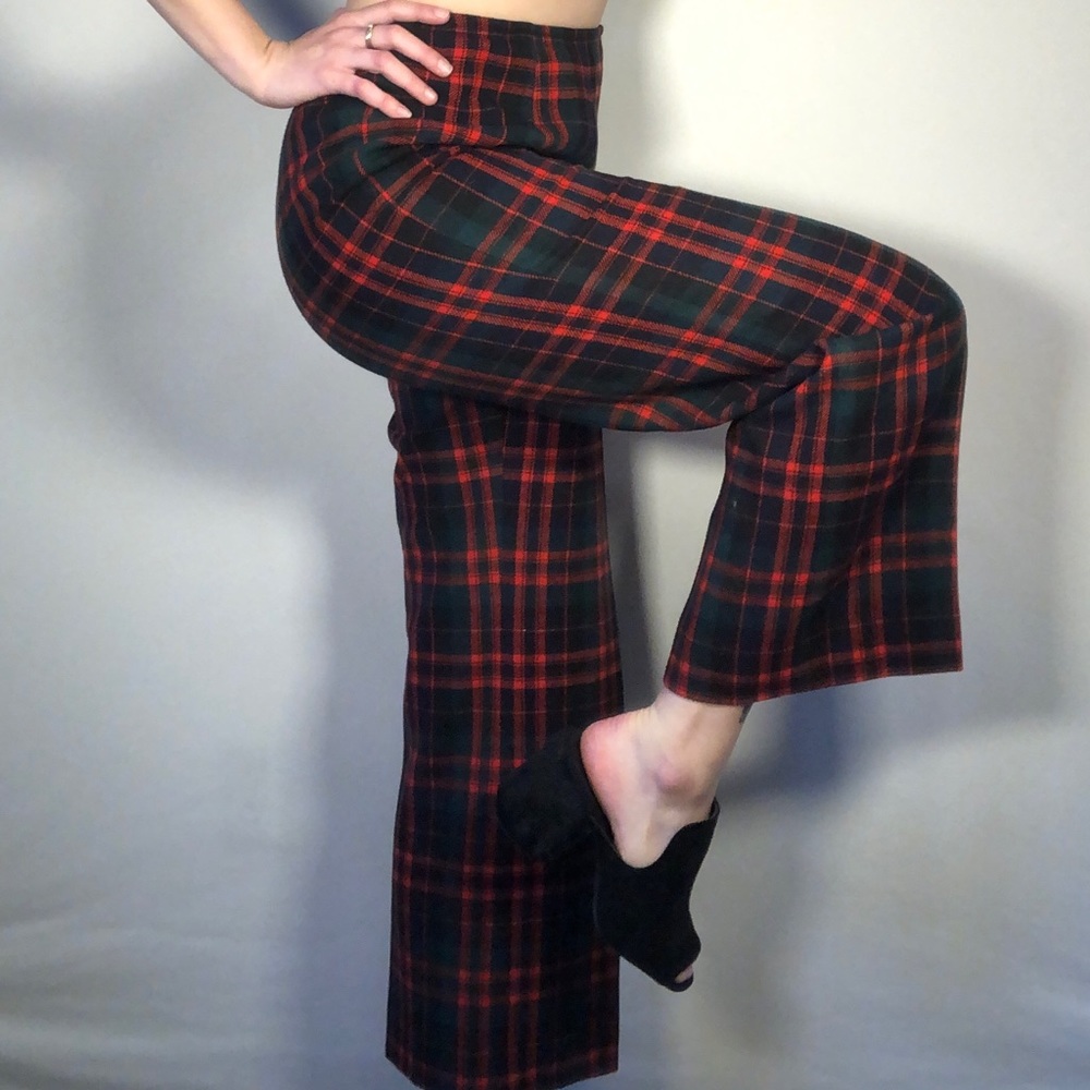 1950s Wool Pendleton Bell bottom pants vintage